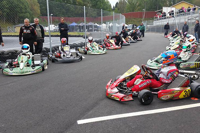 Rowan Grinwis PDB Racing snel in Zweden